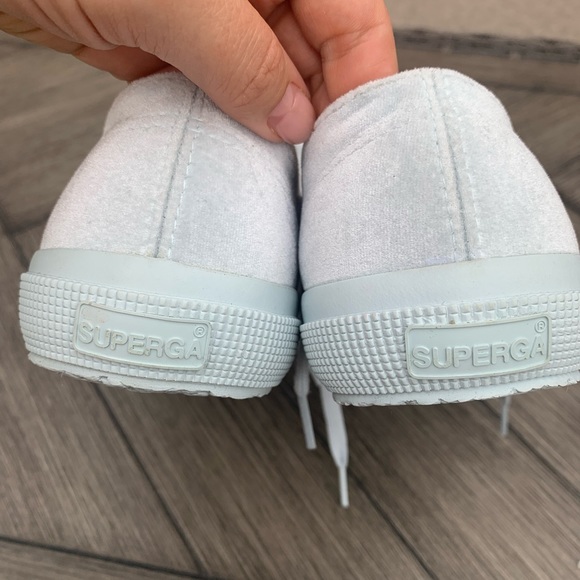 NWOT Superga velvet sneakers - Picture 5 of 8